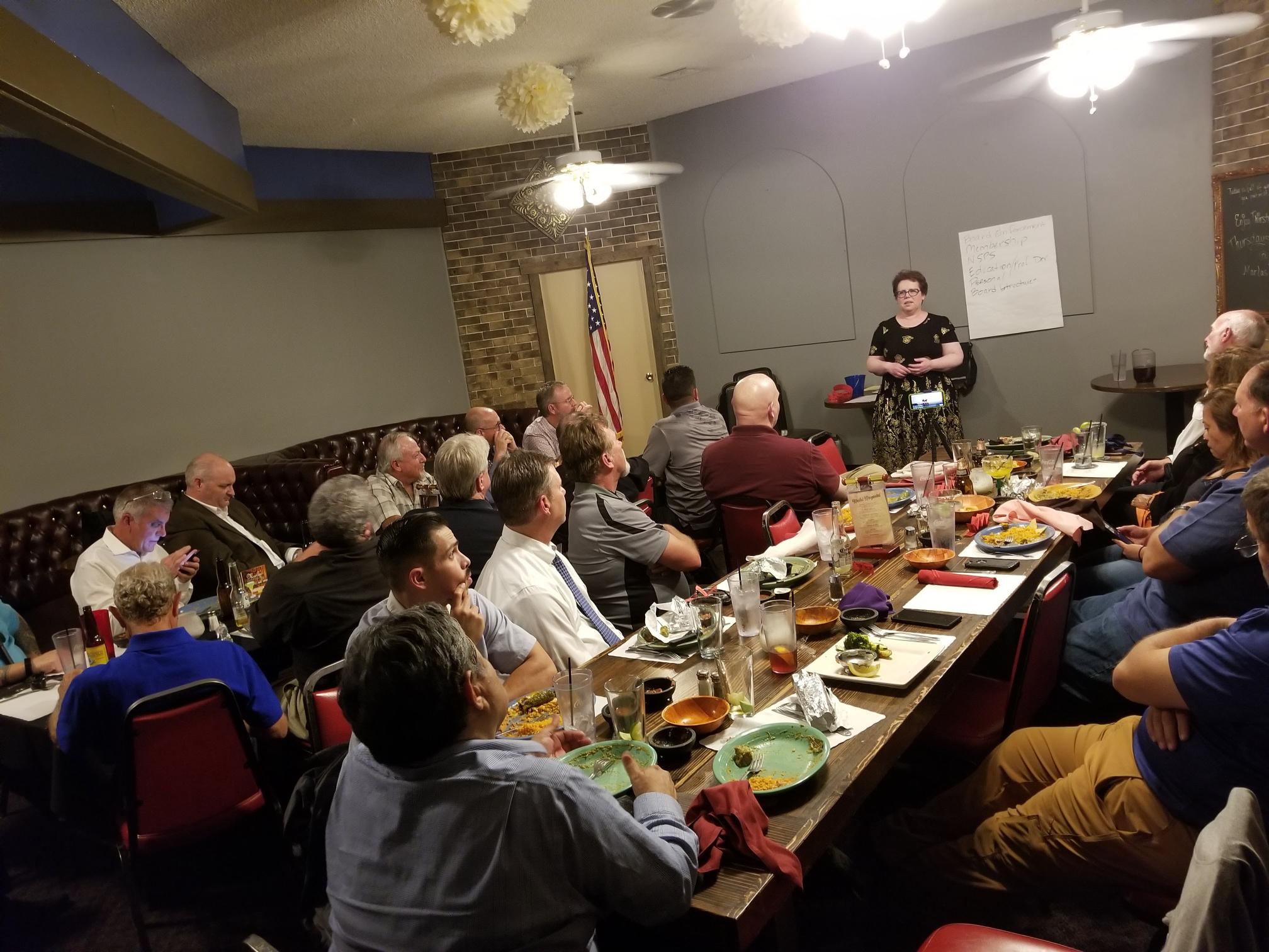 Dinner Meeting – May 18, 2023